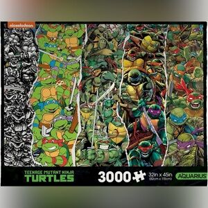 🆕 Teenage Mutant Ninja Turtles 3000 Piece Puzzle 32”x45”